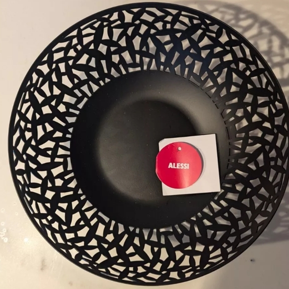 Alessi Cactus Black. Fruit Bowl. 8.25 Inches 21cm - Picture 3 of 7